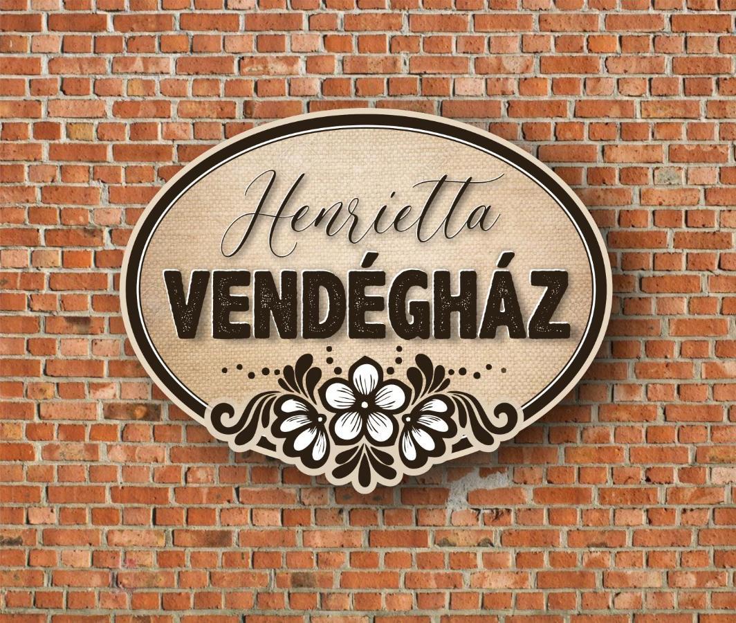 Henrietta Vendeghaz Apartment Domoszlo ภายนอก รูปภาพ
